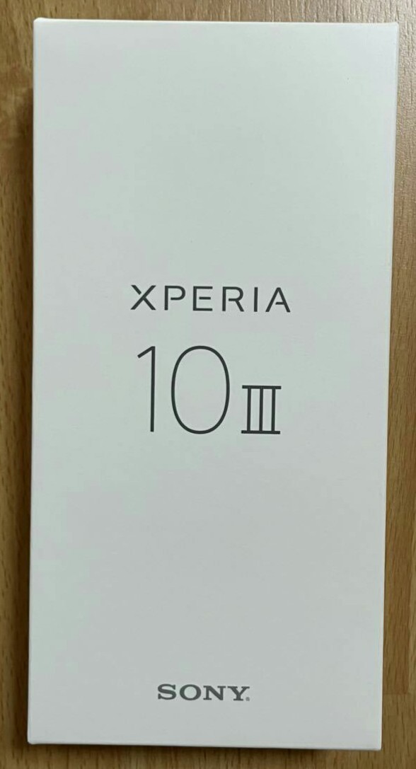 新品未使用 SONY Xperia 10 Ⅲ ピンク 本体 6GB/128GB A102SO III 桃 Y 
