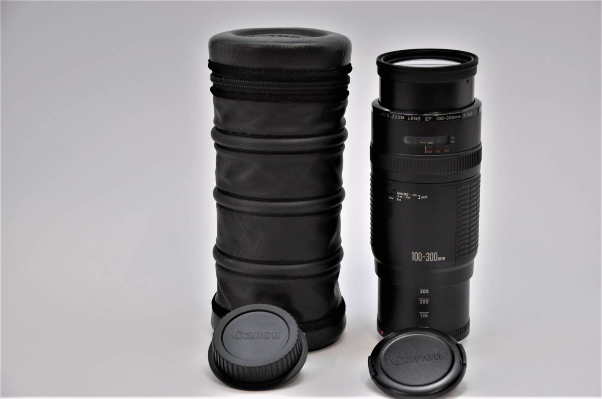 Canon キャノン EFマウント ズームレンズ 　望遠　100-300mm 1:5.6 径58mm カメラレンズ 一眼レフ 撮影 ZOOM LENS EF_画像2