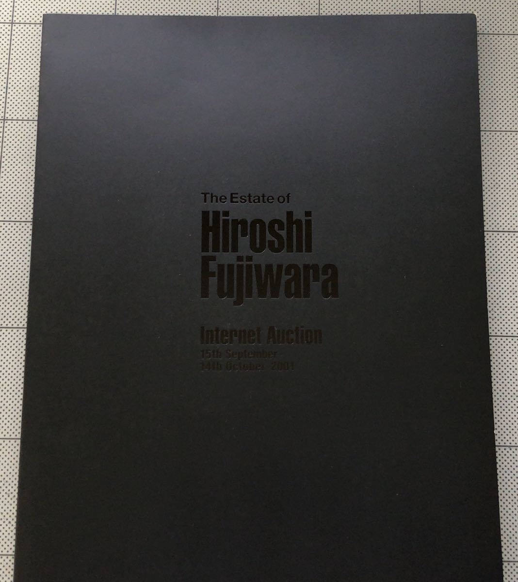 【激レア!】藤原ヒロシ FUJIWARA HIROSHI GOODENOUGH オークションブック カタログ