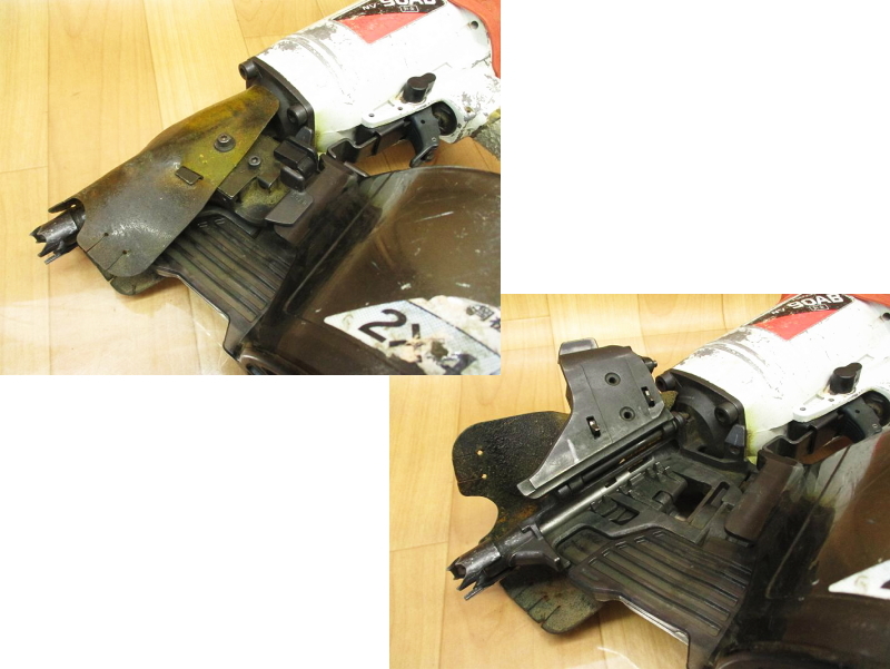 HITACHI 日立 90mm ロール釘打機 NV90AB 常圧 釘打ち 使用釘 HITACHI 日立 90mm ロール釘打機 NV90AB 常圧 釘打ち 使用釘