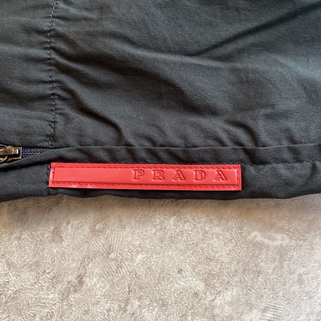 希少 00's archive vintage PRADA prada sport side zip nylon 希少 00's archive vintage PRADA prada sport side zip nylon