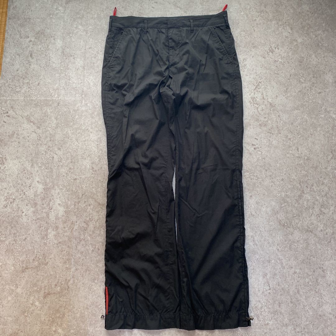 希少 00's archive vintage PRADA prada sport side zip nylon 希少 00's archive vintage PRADA prada sport side zip nylon