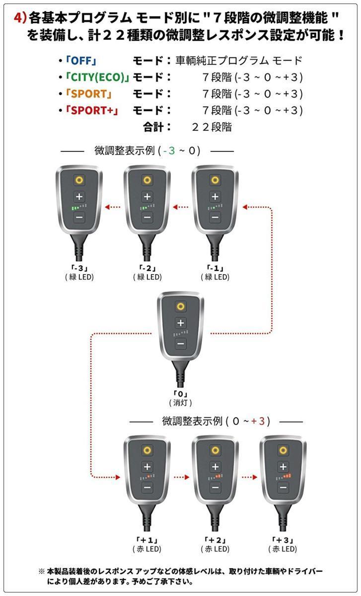 DTE PedalBox+ スロットルコントローラー　10723724　レクサス　HS/ISF/LX用_画像7