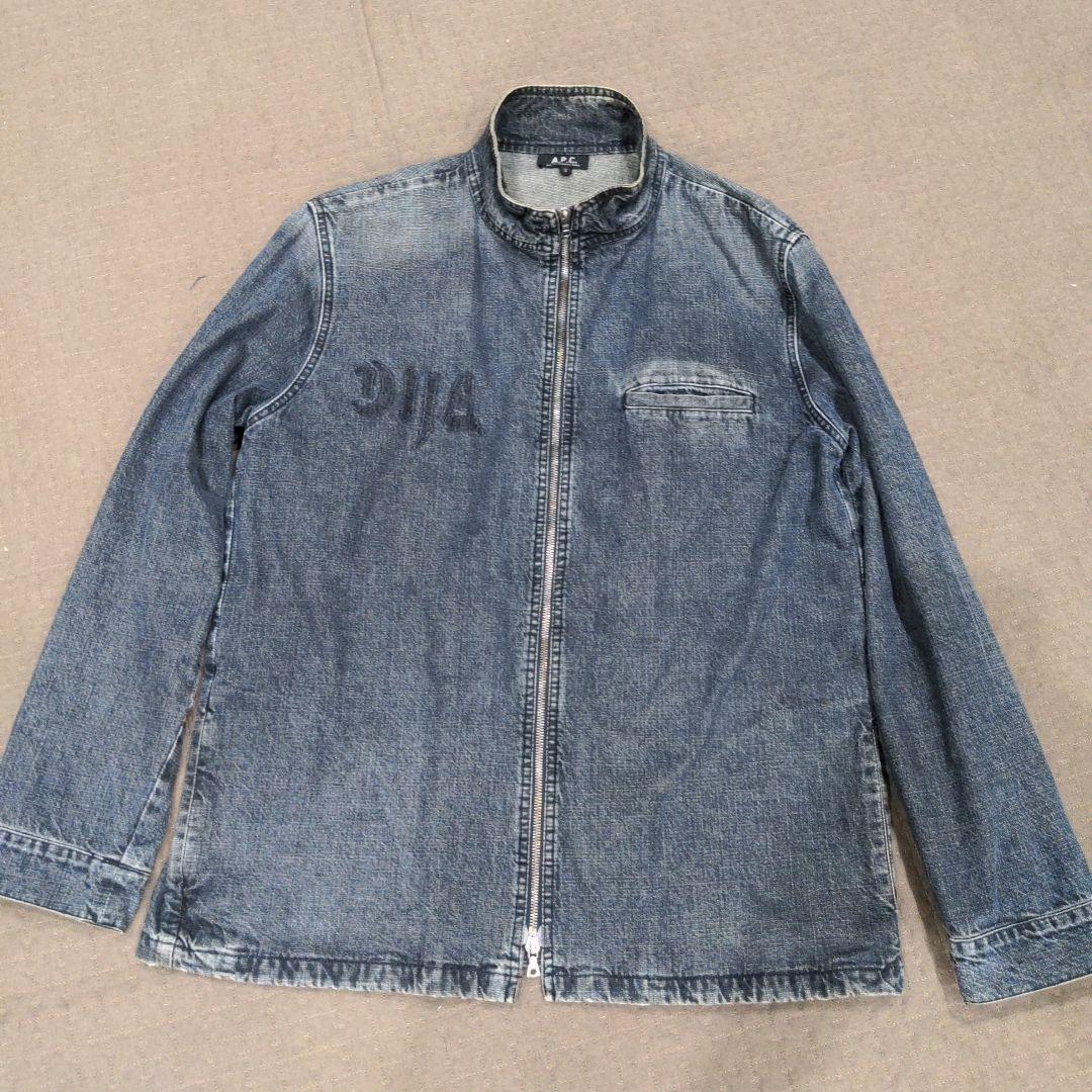 希少!APC フルジップ Gジャン デニムジャケット アーペーセー