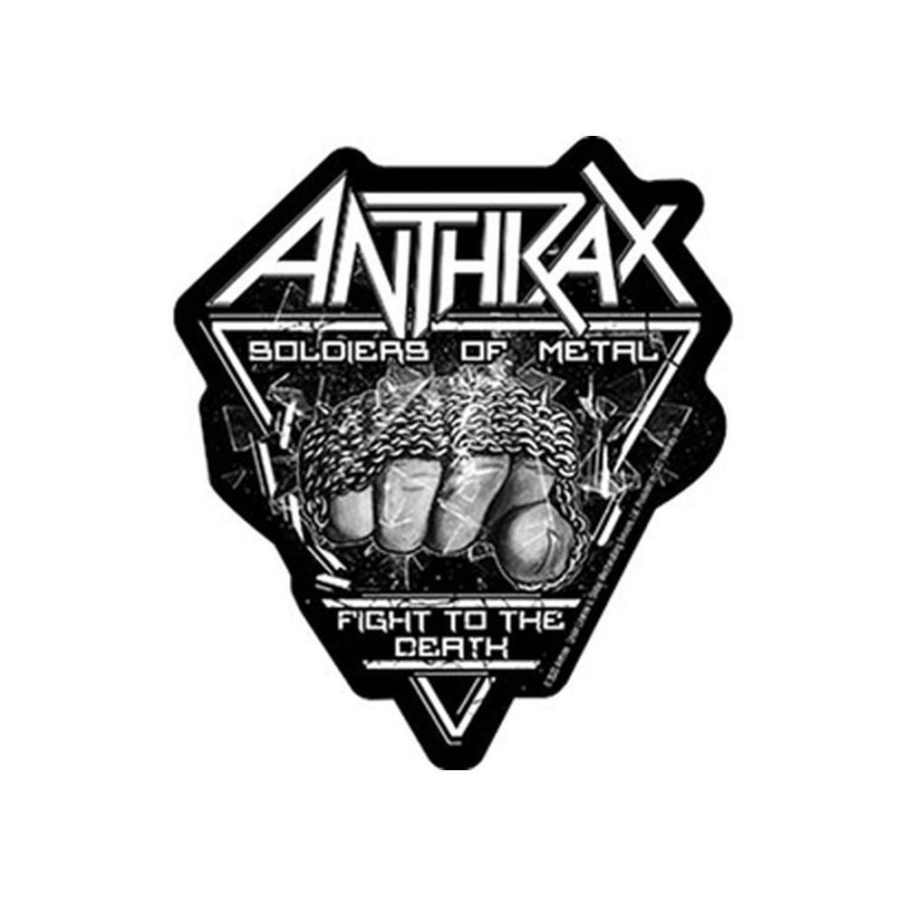 Anthrax ステッカー アンスラックス Fistful Of Metal_画像1