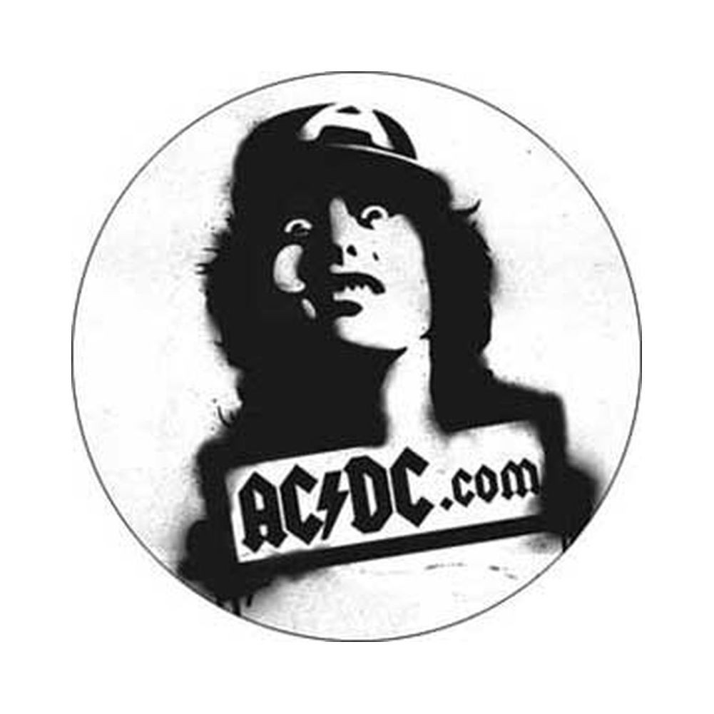 AC/DC 缶バッジ エーシー・ディーシー Angus 1.5 Inch Button_画像1