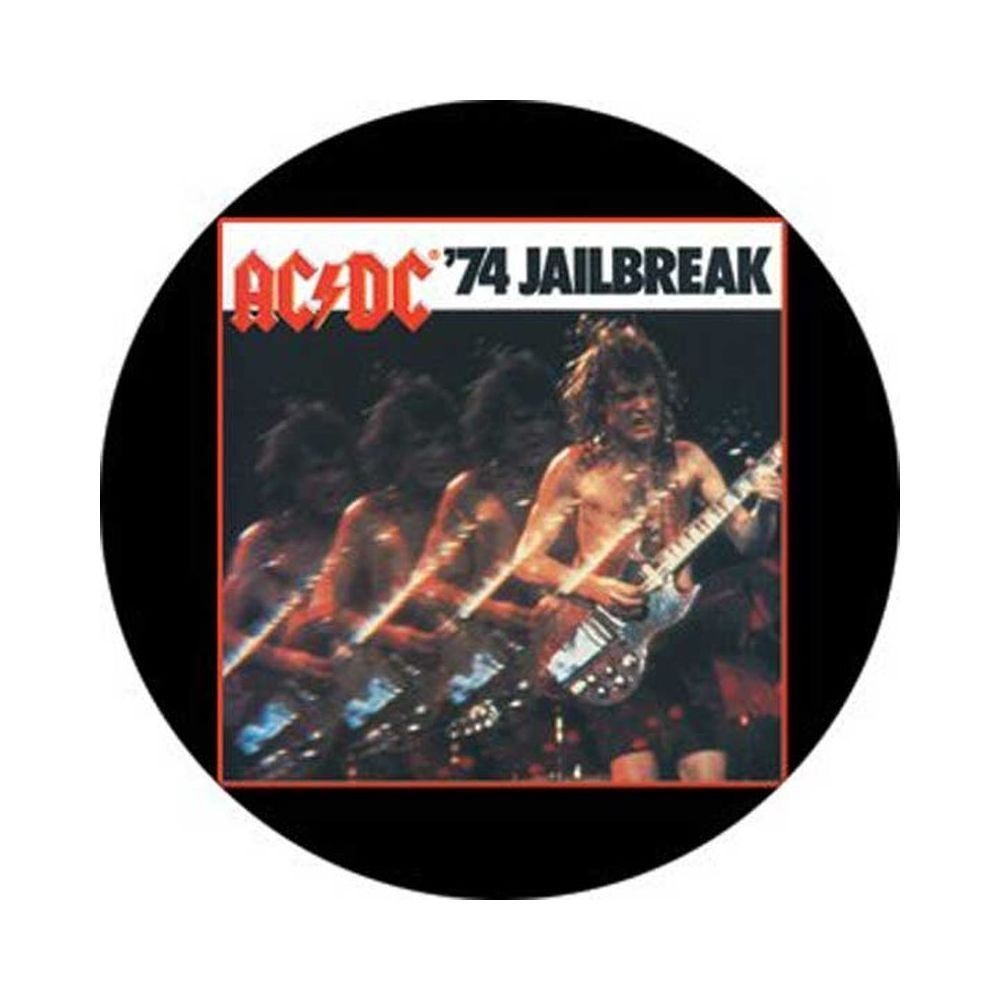 AC/DC 缶バッジ エーシー・ディーシー Jail Break 1.5 Inch Button_画像1