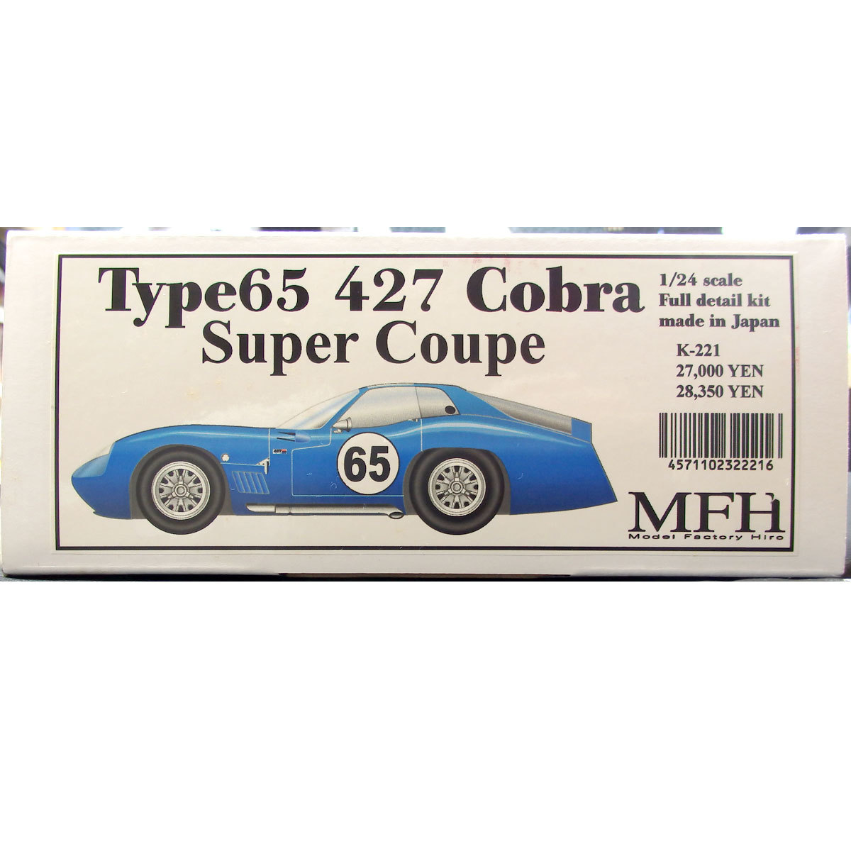 48％割引高評価！ コブラ スーパークーペ タイプ65 427 [ 1/24 モデルファクトリーヒロ MFH Model Factory HIRO ]  Type65 427 Cobra Super Coupe レーシングカー プラモデル おもちゃ、ゲーム-MAYAUTOS.COM