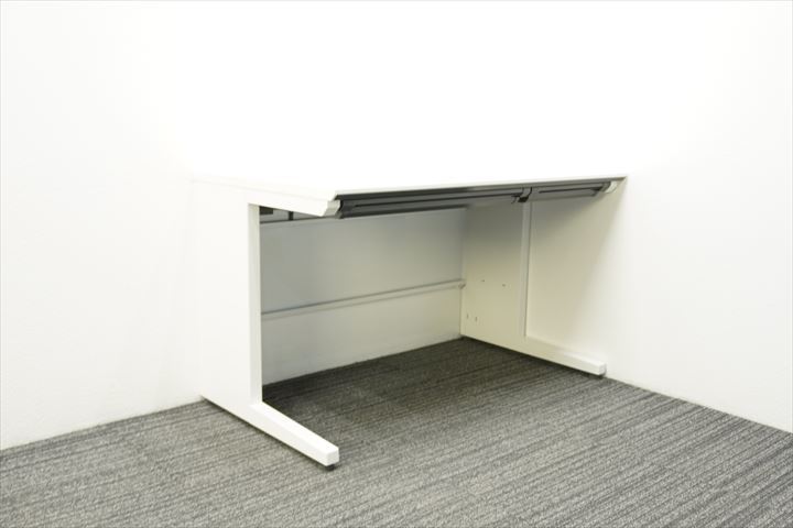 優先配送 【中古】コクヨ IS ホワイト H720 中央引出付 127 平机 平机