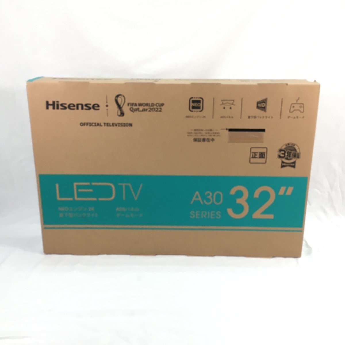 未使用品』 ハイセンス 32型液晶テレビ 32A30G ccorca.org