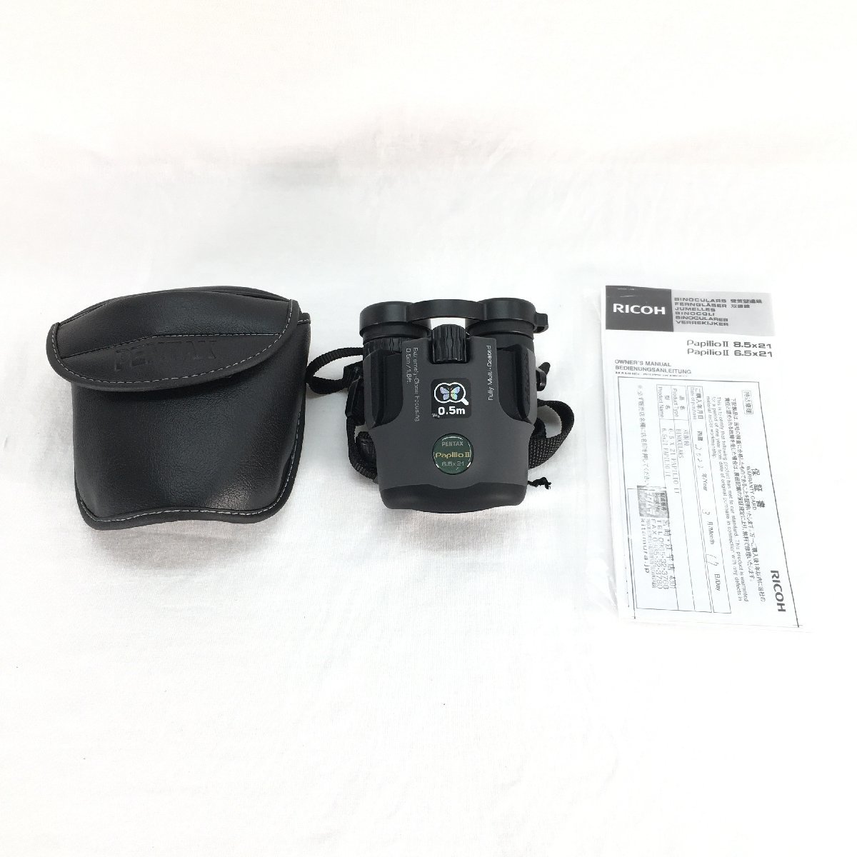 〇中古品〇RICOH リコー PENTAX ペンタックス 双眼鏡 Papilio II 6.5x21_画像1