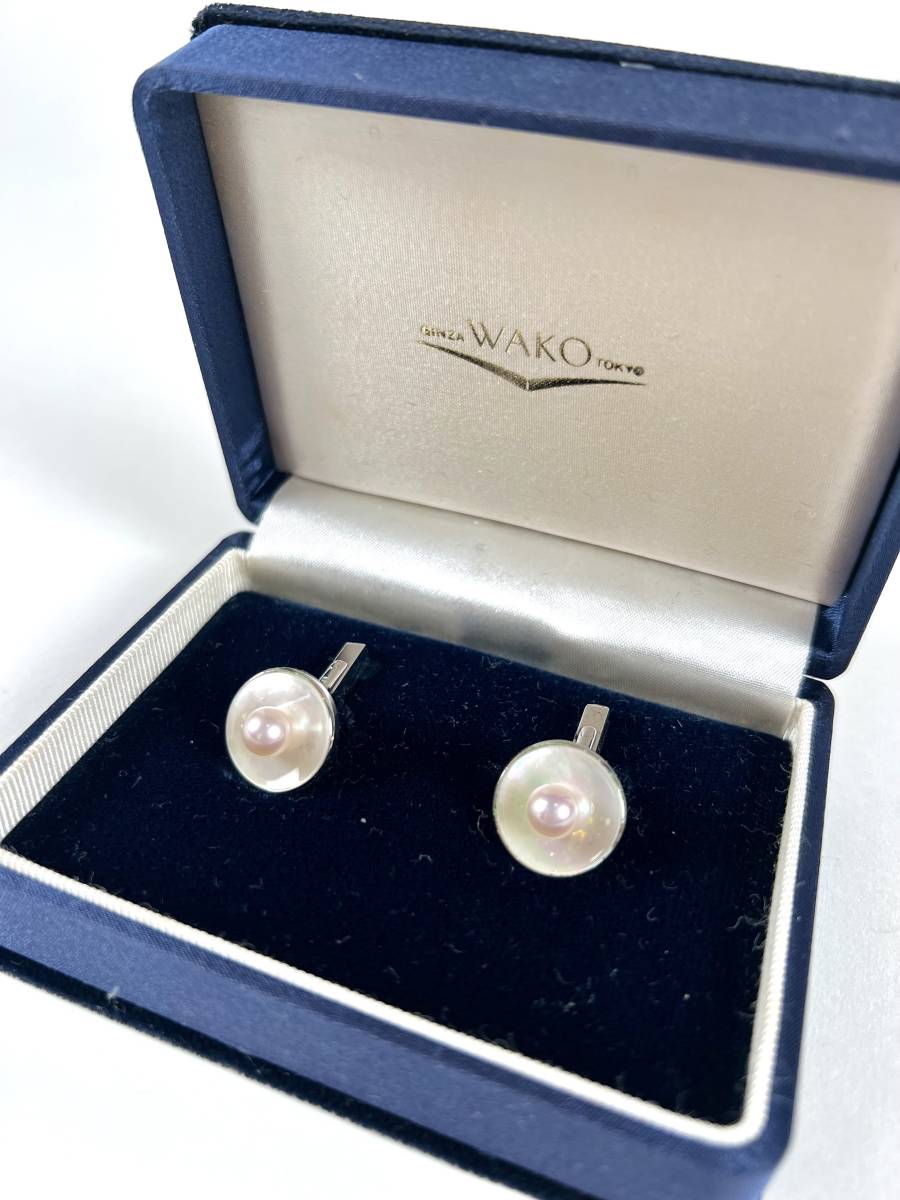 格安即決 WAKO GINZA TOKYO 銀座和光 K18 SILVER カフス kids-nurie.com