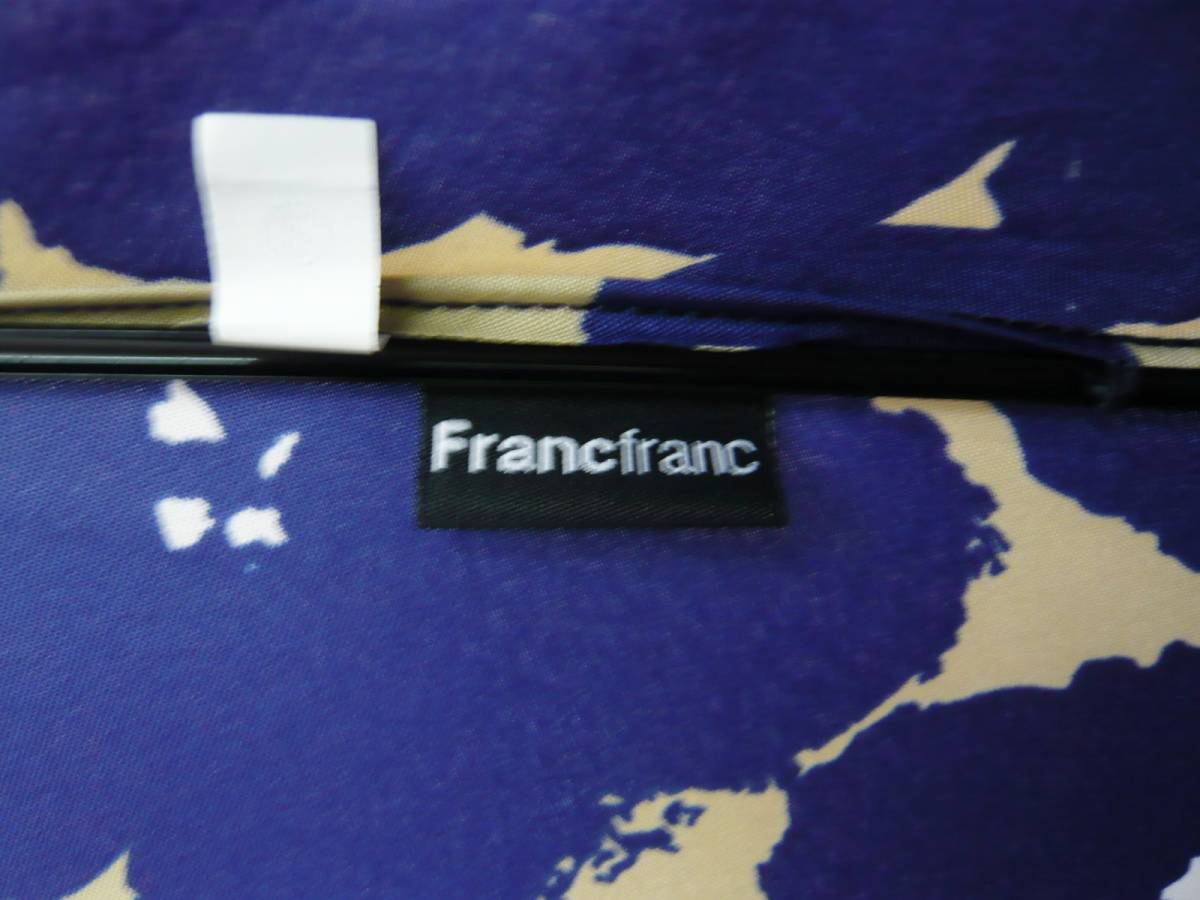 フランフラン 《Francfranc》　女性用雨傘（紺系／花柄）_画像8