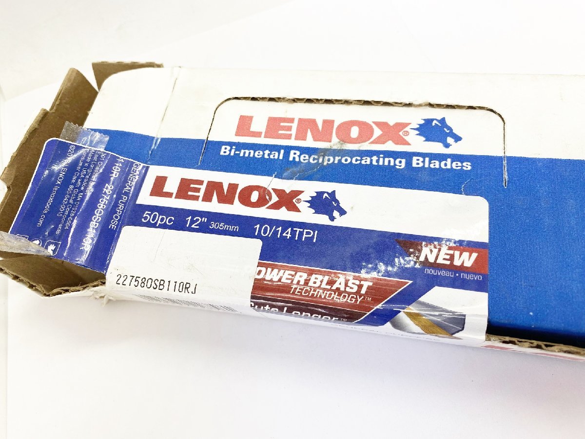 即出荷】未使用品 LENOX レノックス 305mm 227580SB110RJ 50本入