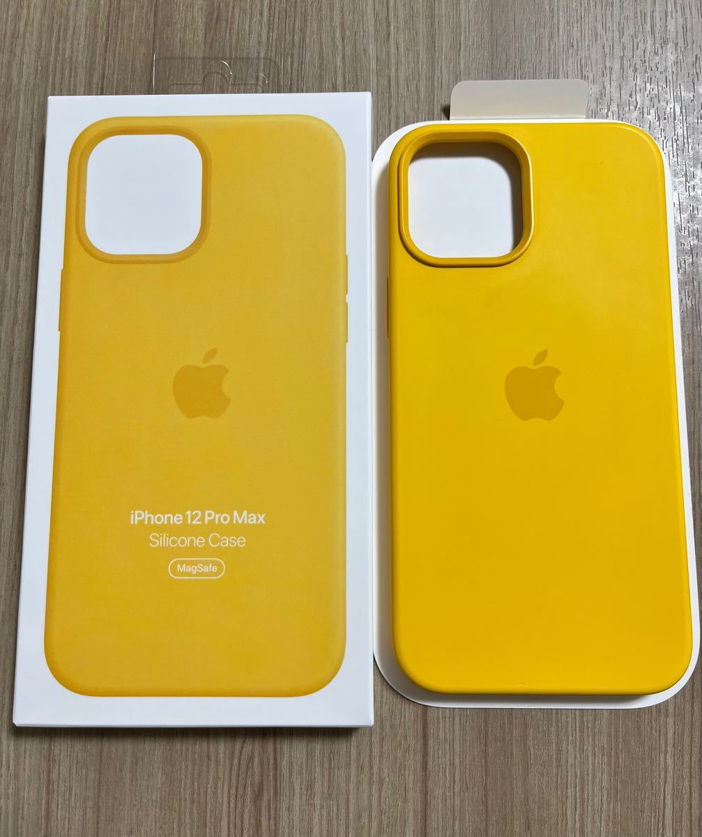 Apple iPhone 12 Pro Max 純正シリコンケース サンフラワー Apple iPhone 12 Pro Max 純正シリコンケース サンフラワー