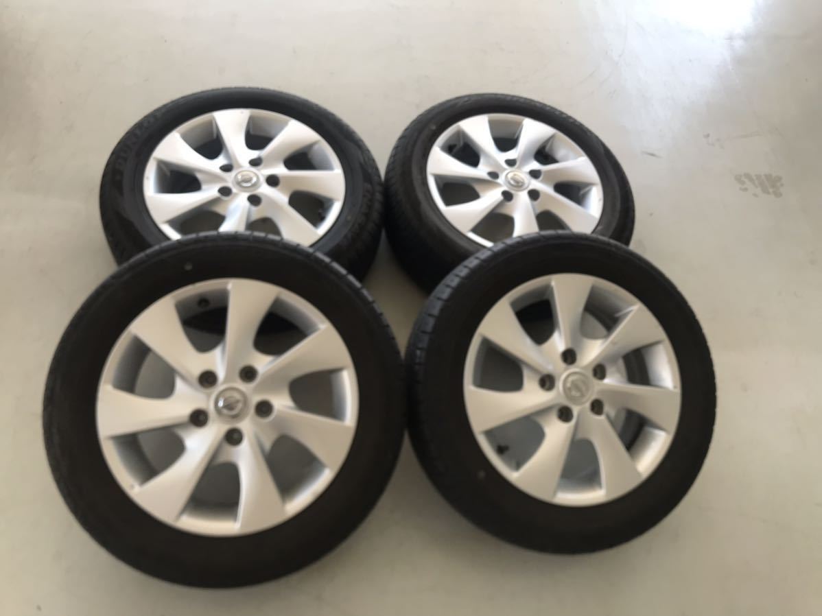 ☆日産セレナ C26純正 夏タイヤ アルミセット 16×6J 114.3/5H 4本