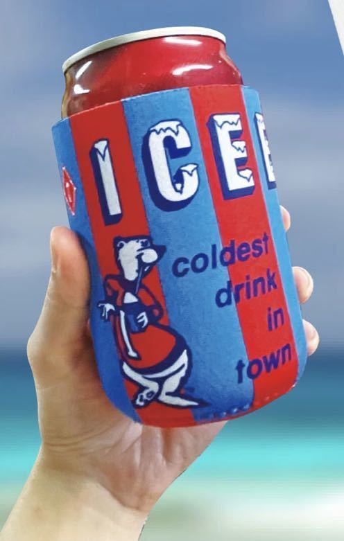 送料込み★ICEE クージー アイシー アメリカンポップ ドリンク 保冷・保温効果 キャンプ BBQ アウトドアにもオススメ！●新品・未開封の画像1