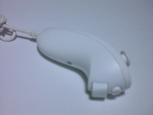 RN055【即日配送 送料無料 動作確認済】Wii　リモコン　ヌンチャク　ストラップ　白　ホワイト　RVL-003　RVL-004　コントローラ