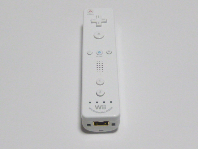 R034【即日配送 送料無料 動作確認済】Wiiリモコン　モーションプラス　RVL-036　白　ホワイト　コントローラ