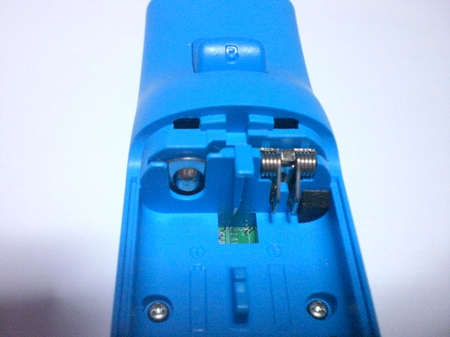 RSJ9【即日配送 送料無料 動作確認済】Wiiリモコン　RVL-003　ブルー　青　ストラップ　ジャケット コントローラ（表面の光沢剥がれあり）