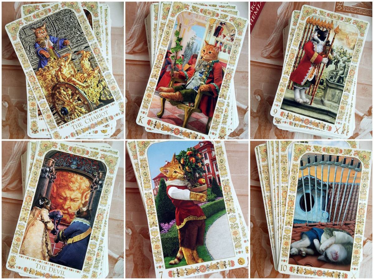 希少!未開封◇2004年版バロック ボヘミアン キャッツ Tarot 1st