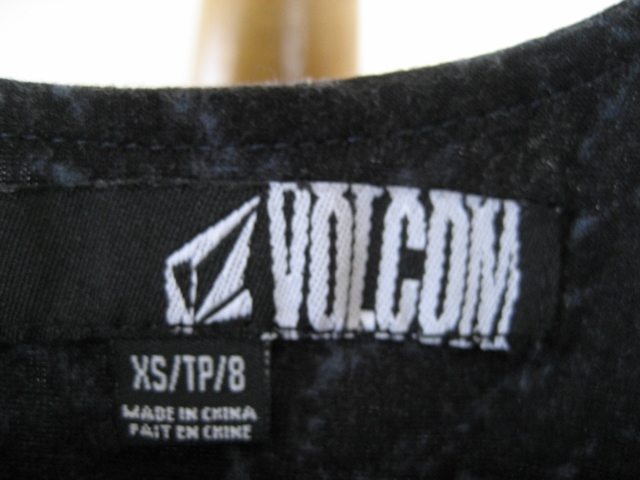 SALE★ボルコム 半袖 チュニック ワンピース XS★VOLCOM_画像8