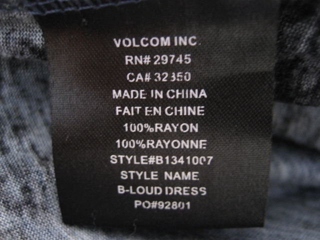 SALE* Volcom short sleeves tunic One-piece XS*VOLCOM
