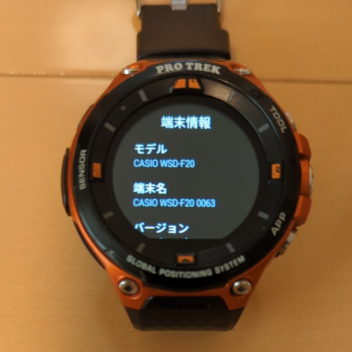 CASIO PROTREK WSD-F21HRあ