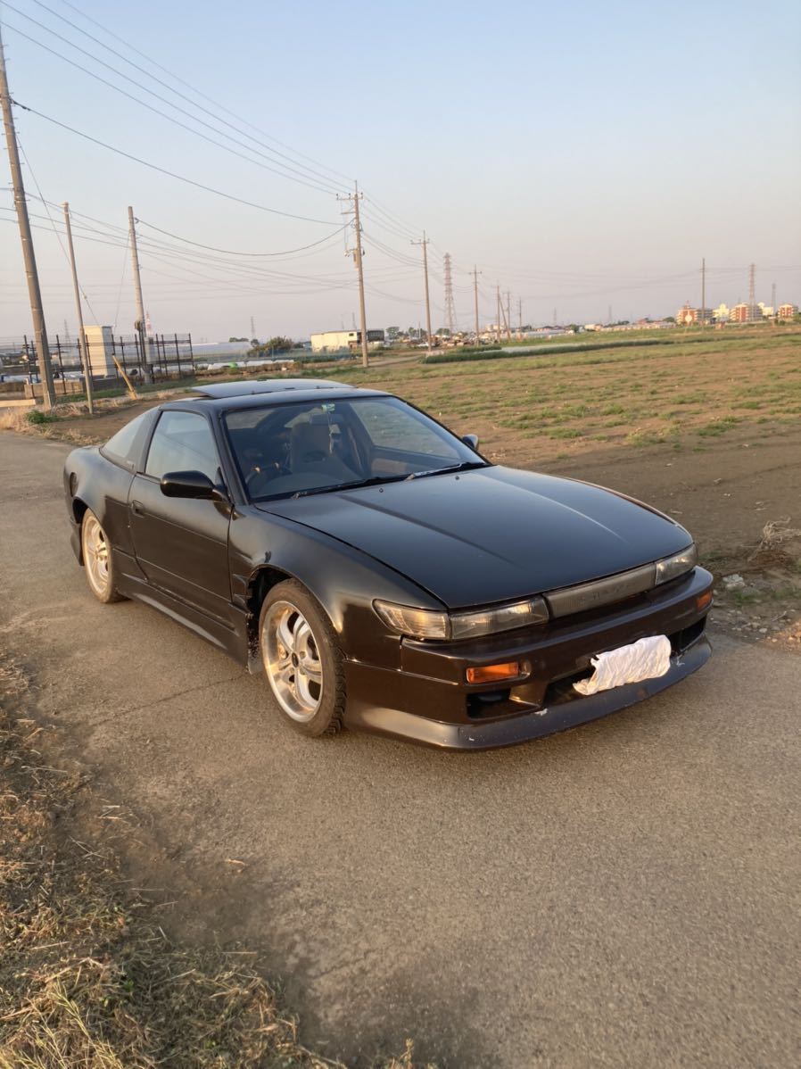 Yahoo!オークション - 日産 180sx RS13 シルエイティ 平成元年 Yahoo!オークション - 日産 180sx RS13 シルエイティ 平成元年