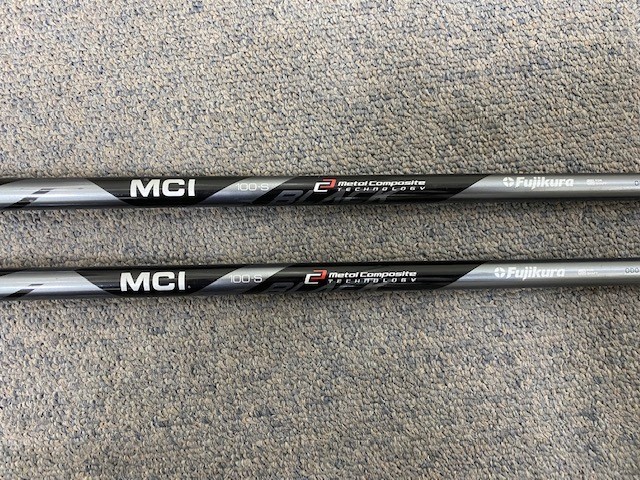 フジクラ MCI BLACK 100-S ウェッジ用 2本 Fujikura ブラック tritonwp.com