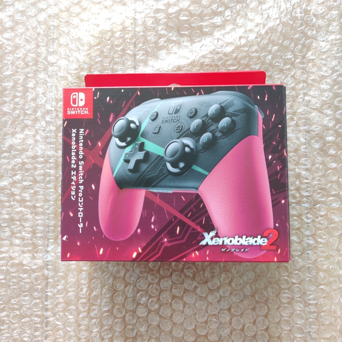 ニンテンドースイッチ Proコントローラー ゼノブレイド2 エディション