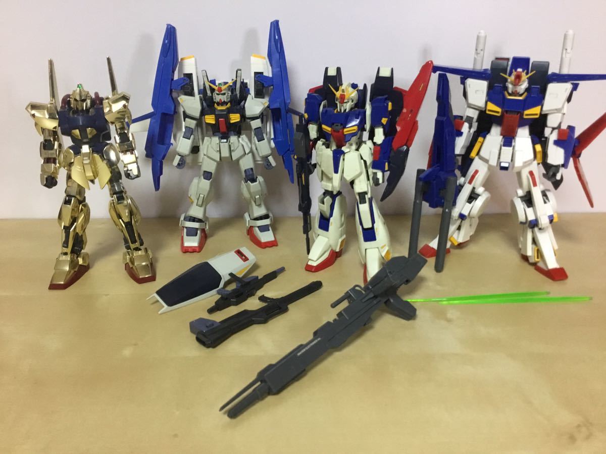 MG 1/100 Zガンダム ZZ スーパーガンダム Mk-Ⅱ ガンプラ 百式 フィギュア プラモデル おもちゃ 完成品 セット エウーゴ ゼータ ロボット_画像1