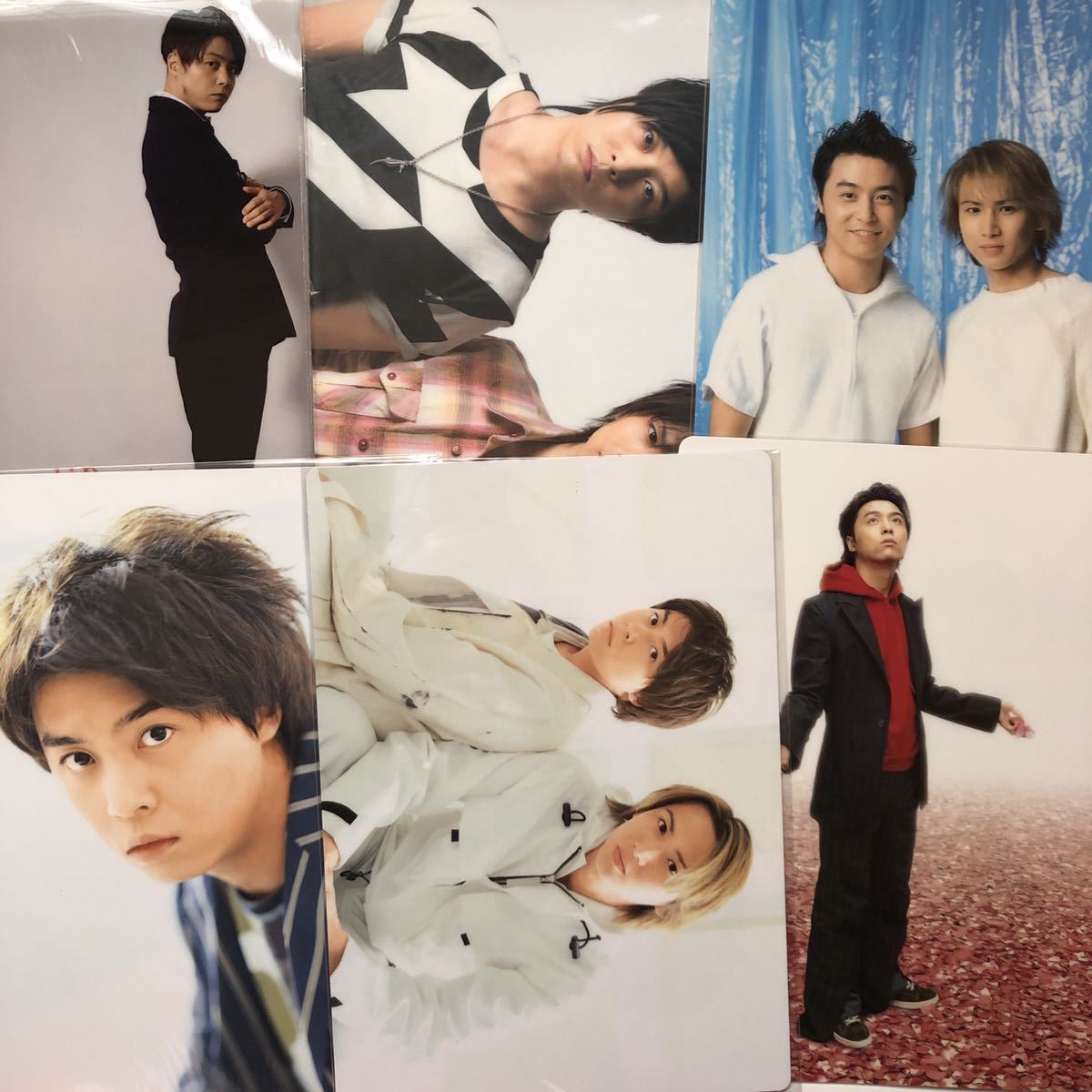 美品 Johnny's/ジャニーズ KinKi Kids(堂本剛、堂本光一) クリアファイル18枚+下敷き20枚 ライブグッズ(1998年〜)_画像4