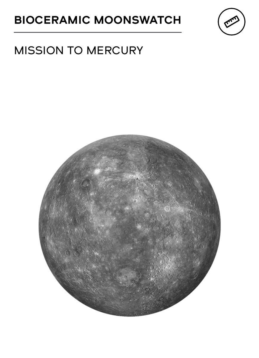 SWATCH OMEGA / BIOCERAMIC / MOONSWATCH / MISSION TO MERCURY