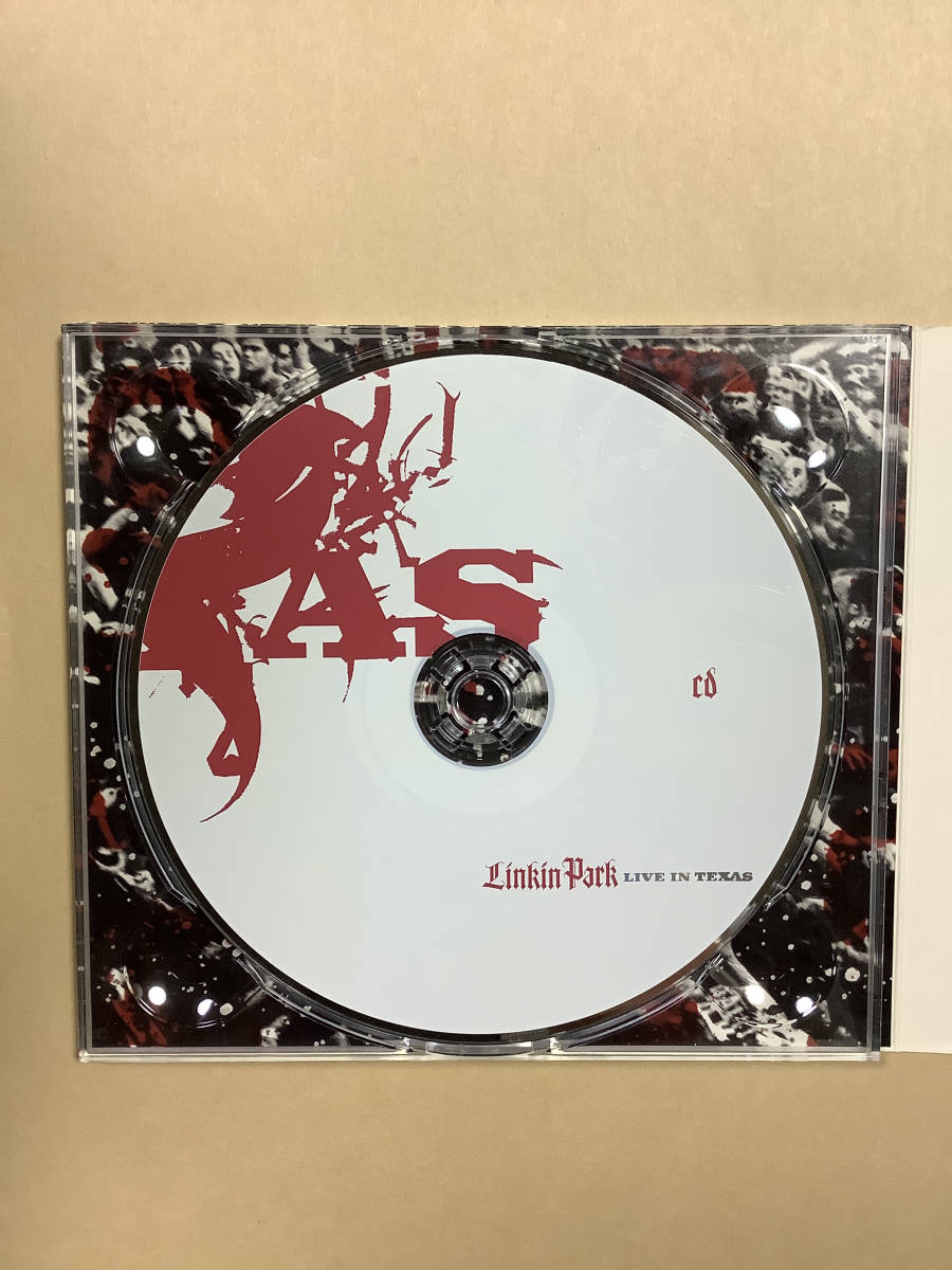 送料無料 リンキン パーク「LIVE IN TEXAS」2枚組 CD＋DVD ライヴ 国内盤 デジパック仕様