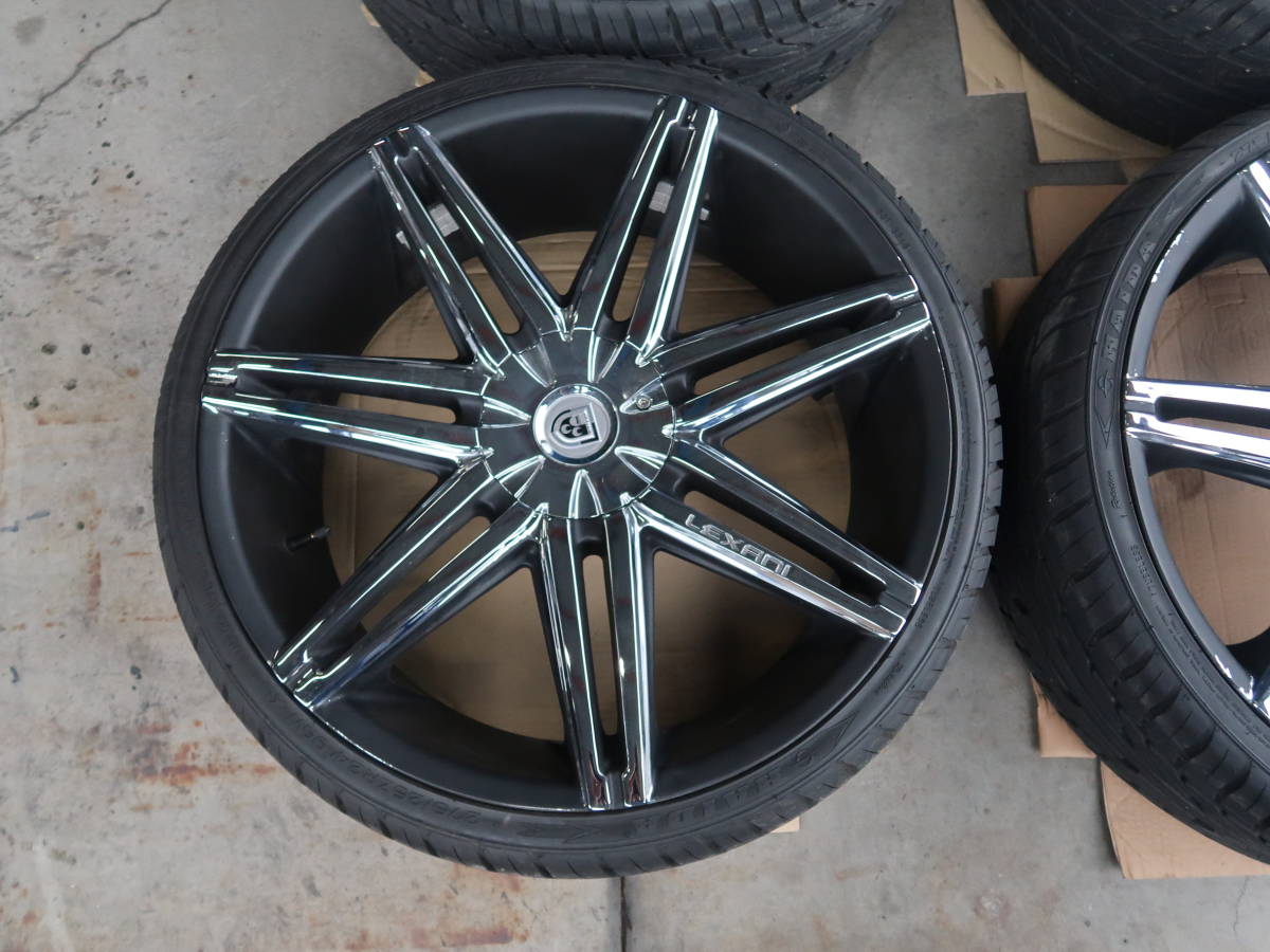 ☆タイヤ アルミホイール セット LEXANI ホイール9J OFFSET 15 24