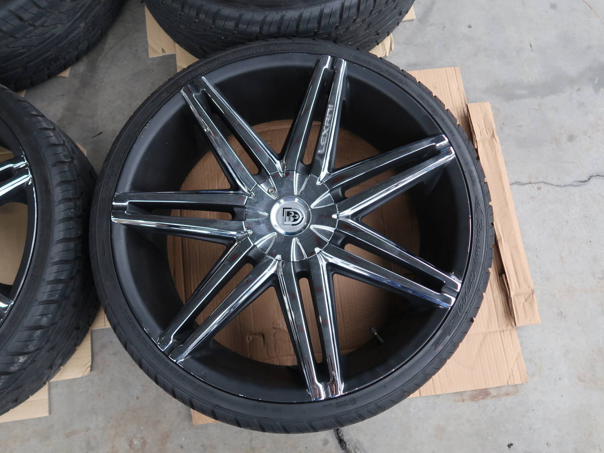 ☆タイヤ アルミホイール セット LEXANI ホイール9J OFFSET 15 6H
