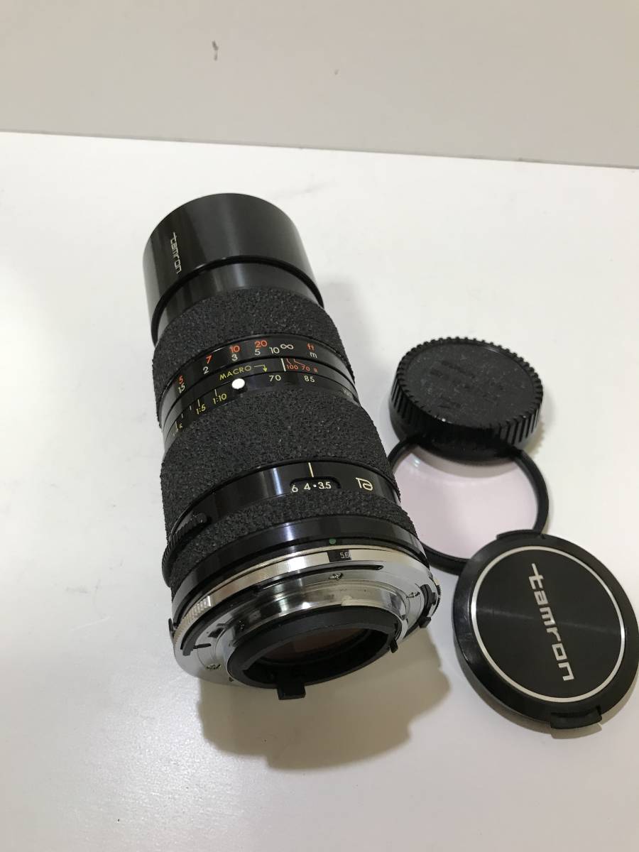 100％品質 大囗径 ニコンマウントアダプター付 TAMRON ZOOM マクロ