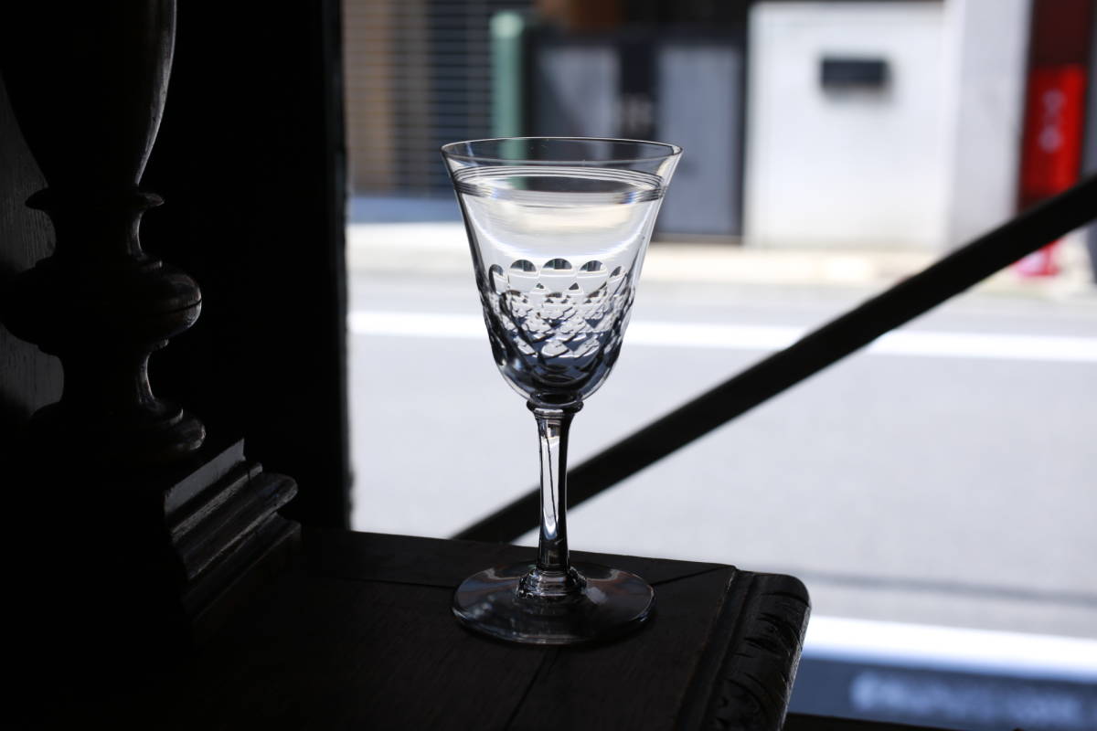 アンティーク バカラ BACCARAT シャウニー グラス L CHAUNY グラス