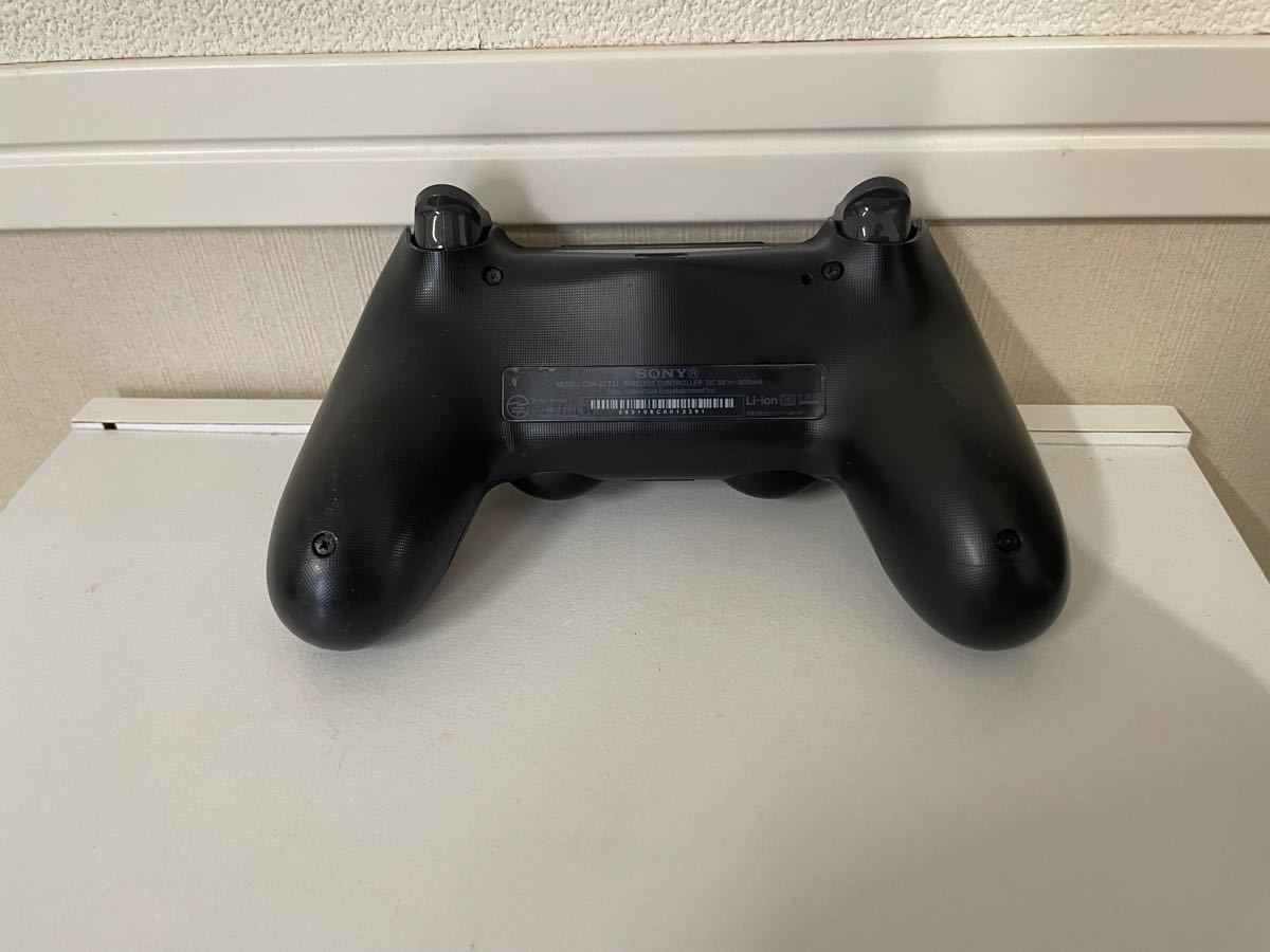 PS4コントローラー ワイヤレスコントローラー デュアルショック4 ジェット・ブラック