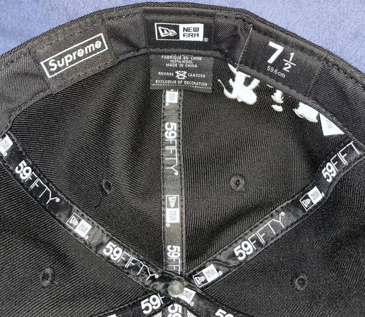 Supreme NEW ERA r.i.p. Logo BOX 7 1/2 シュプリーム ニューエラ