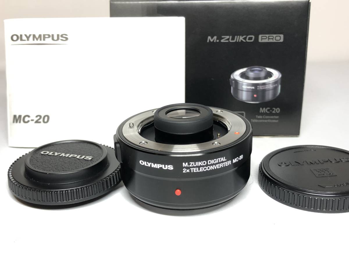 オリンパス MC-20 M.ZUIKO DIGITAL 2x テレコンバーター www