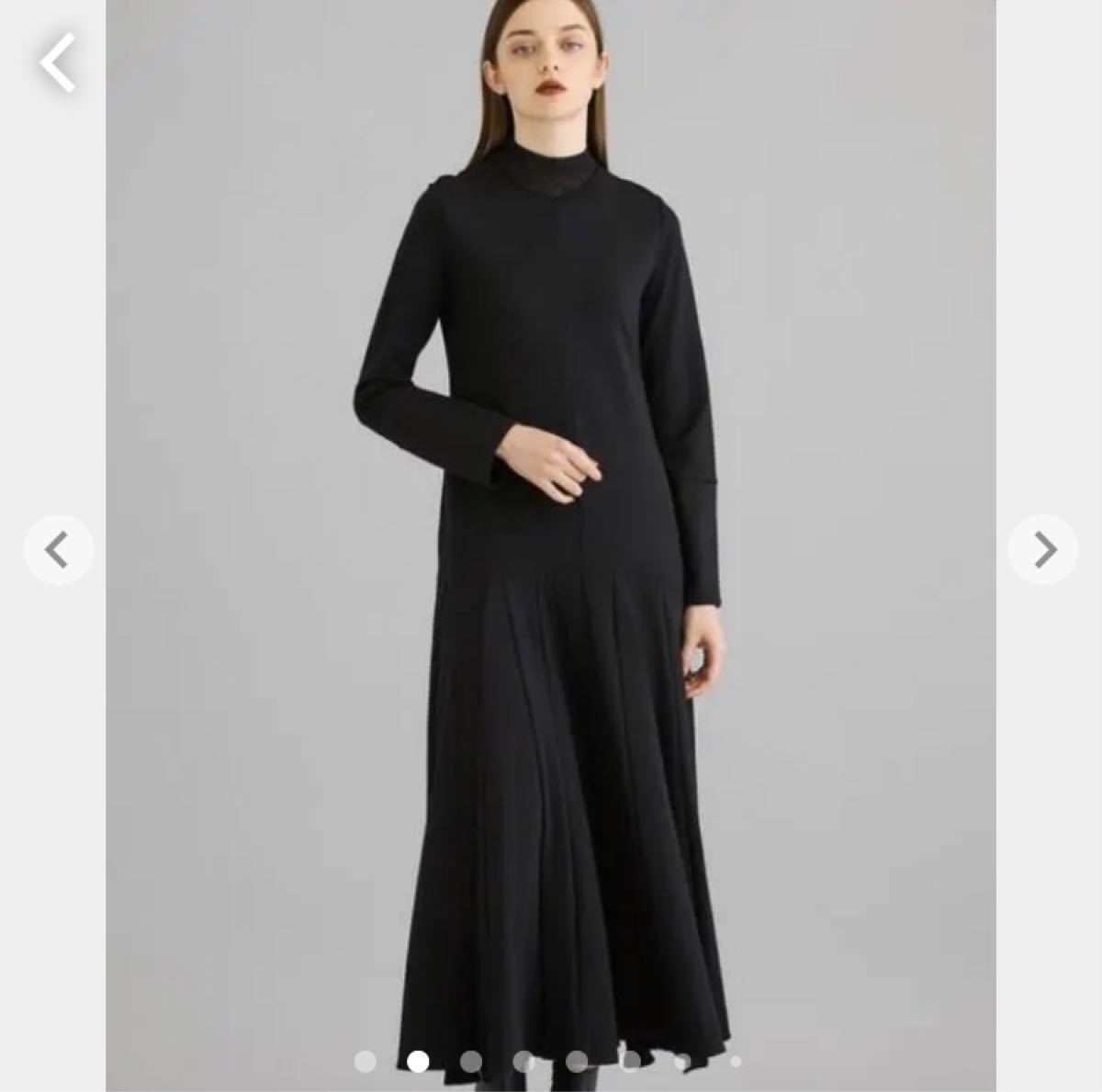 サイズ交換対象外 UN3D./TULLE NECK CUT OP 36C ワンピース - 通販