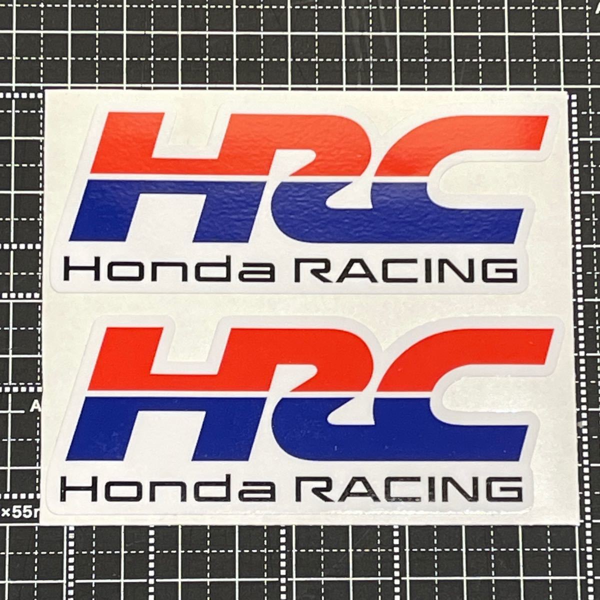 【数量限定】HRC 新ロゴ ステッカー 2枚セット 幅：約90mm