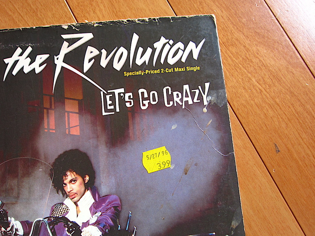 Prince and the Revolution●LET’S GO CRAZY Warner Bros. 20246-0●220509t1-rcd-12-rkレコード米盤US盤プリンスオリジナルシングル45_画像7