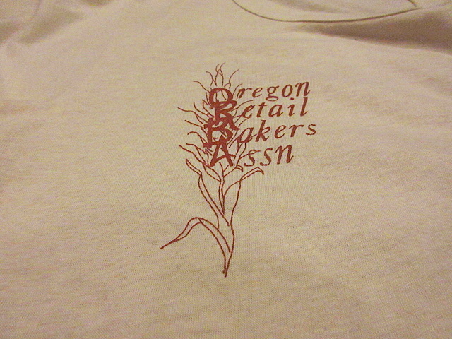 ビンテージ70’s★Oregon Retail Bakers Assnキッズ半袖Tシャツベージュ★200621s10-k-tsh子供服古着トップスUSAボーイズ_画像5