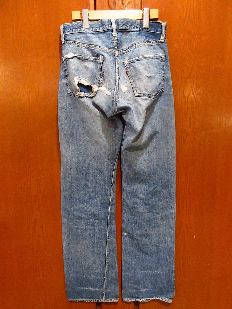 ビンテージ40's50's●Levi's 501xx実寸W74cm●220531i5-m-pnt-jns-w29 1940s1950sリーバイスデニムジーンズ47モデル_画像2