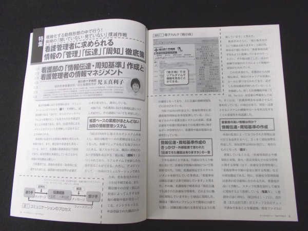 本 No1 03175 会員制 月刊誌 Nurse Manager ナースマネジャー 2012年5月号 病棟リスクマネジメント 医療政策 看護補助者 リフレクション 他_画像3