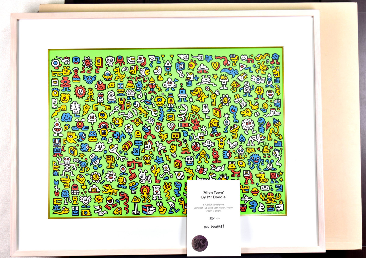 期間限定キャンペーン Mr. Alien ヤフオク! Doodle Alien Town ED300