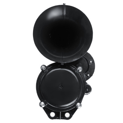 C046 universal loud air horn . sound truck horn 120dB 12/24V correspondence single trumpet black 